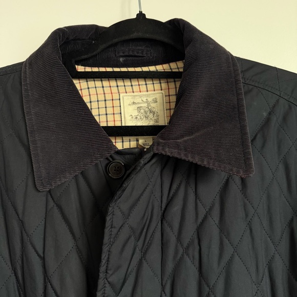 Brooks Brothers Men’s Quilted Field Coat — YKK, Wool Lined, Tattersall — L - Picture 4 of 13